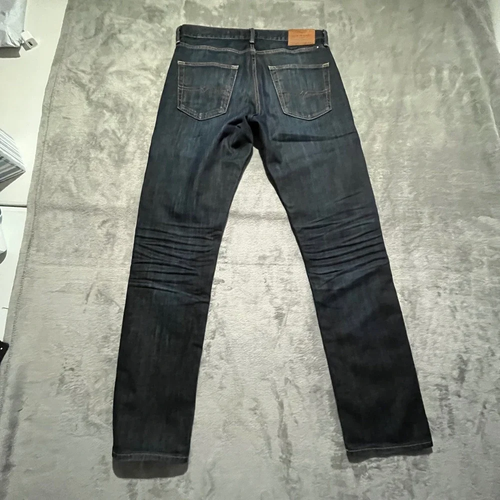 Lucky Brand Jeans Men 31/32 Dark Wash 410 Athletic Slim Candiani Denim 7M12166